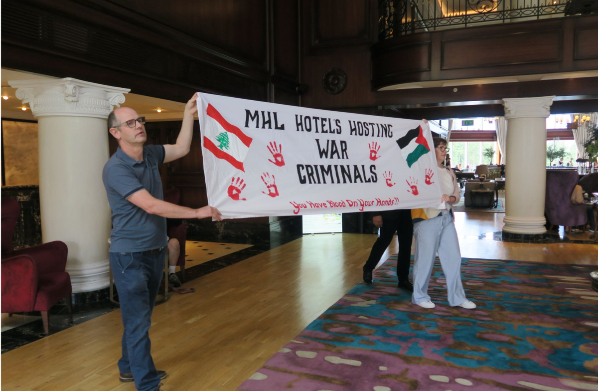 Pressure on Powerscourt Hotel To Cancel Technofascist Event