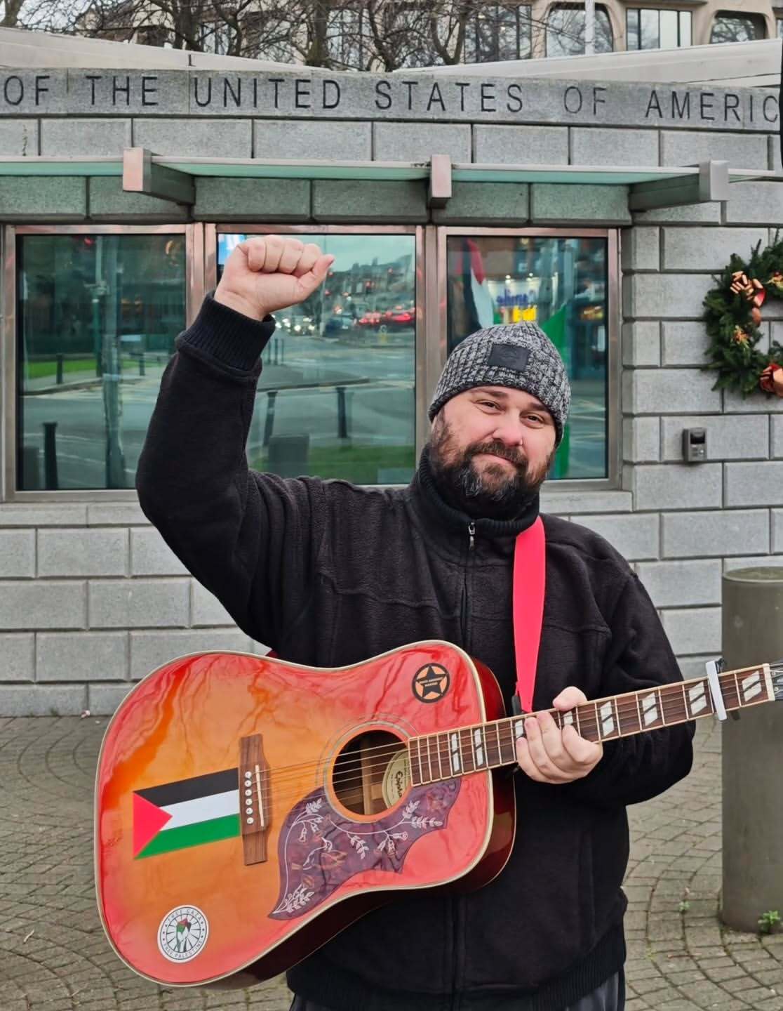 Musician Arrested At Peaceful Demo Against US/NATO Warmongers