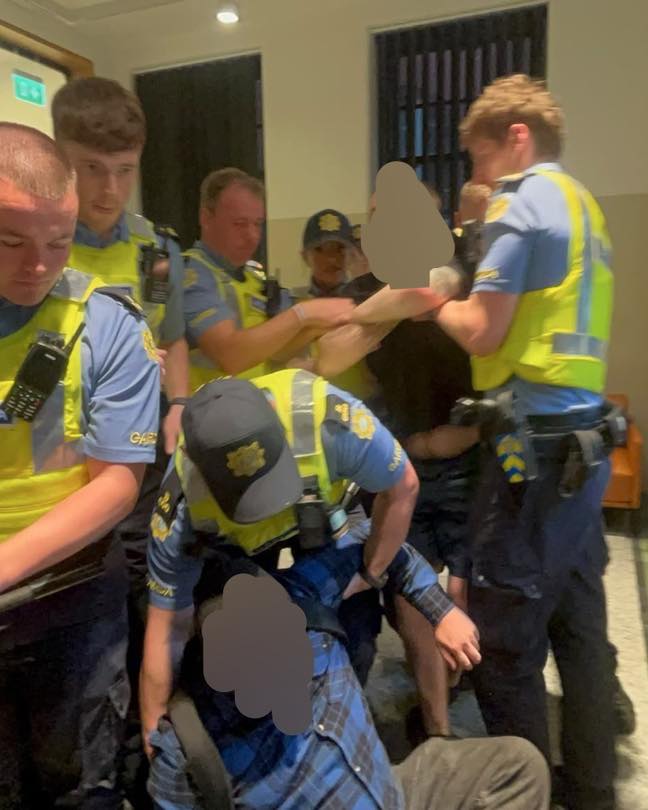 Stop The Game Protest Met With Gardaí Violence