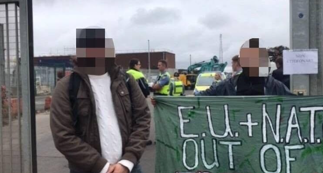 Socialist Republicans Storm NATO Ship As Gardaí Make Arrests