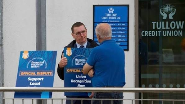Tullow Workers On Strike As Credit Union Management Stonewall Negotiations In Long-Standing Dispute
