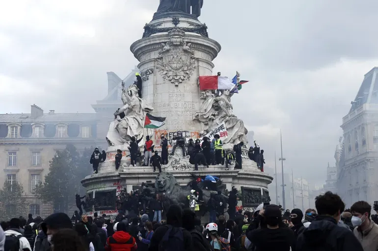 France Moves To Ban Protests As "European Spring" Sweeps Continent
