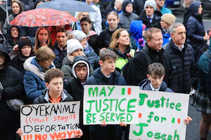 For a left populist, Socialist-Republican position on immigration