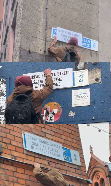 Socialist Republican Campaign To Rename Streets Plows Ahead