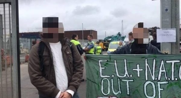 Socialist Republicans Storm NATO Ship As Gardaí Make Arrests