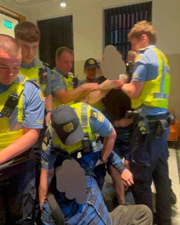 Stop The Game Protest Met With Gardaí Violence