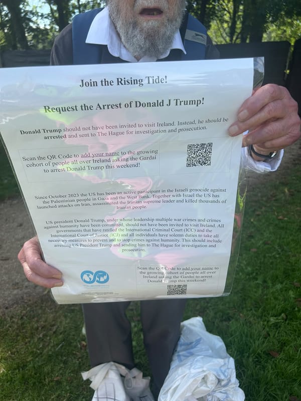 Why Donald Trump Should Be Arrested In Ireland