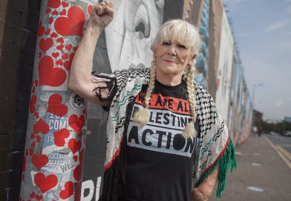 Máire, 75, Cautioned By PSNI For Terrorism Over Palestine Action Shirt