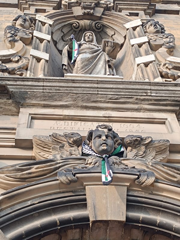 Reprint: Catholic Priest, 81, amongst those hunger striking for Gaza in Brussels