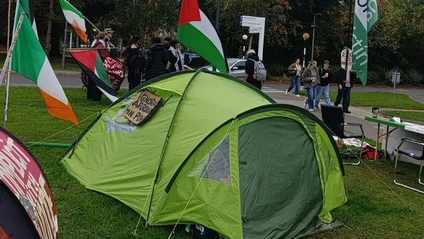UCD Palestine protest camp enters its tenth week