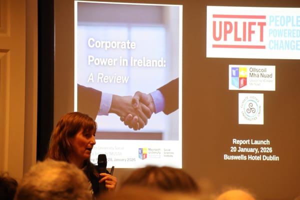 Corporate Power in Ireland Under Scrutiny at Maynooth University Report Launch