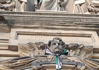 Reprint: Catholic Priest, 81, amongst those hunger striking for Gaza in Brussels